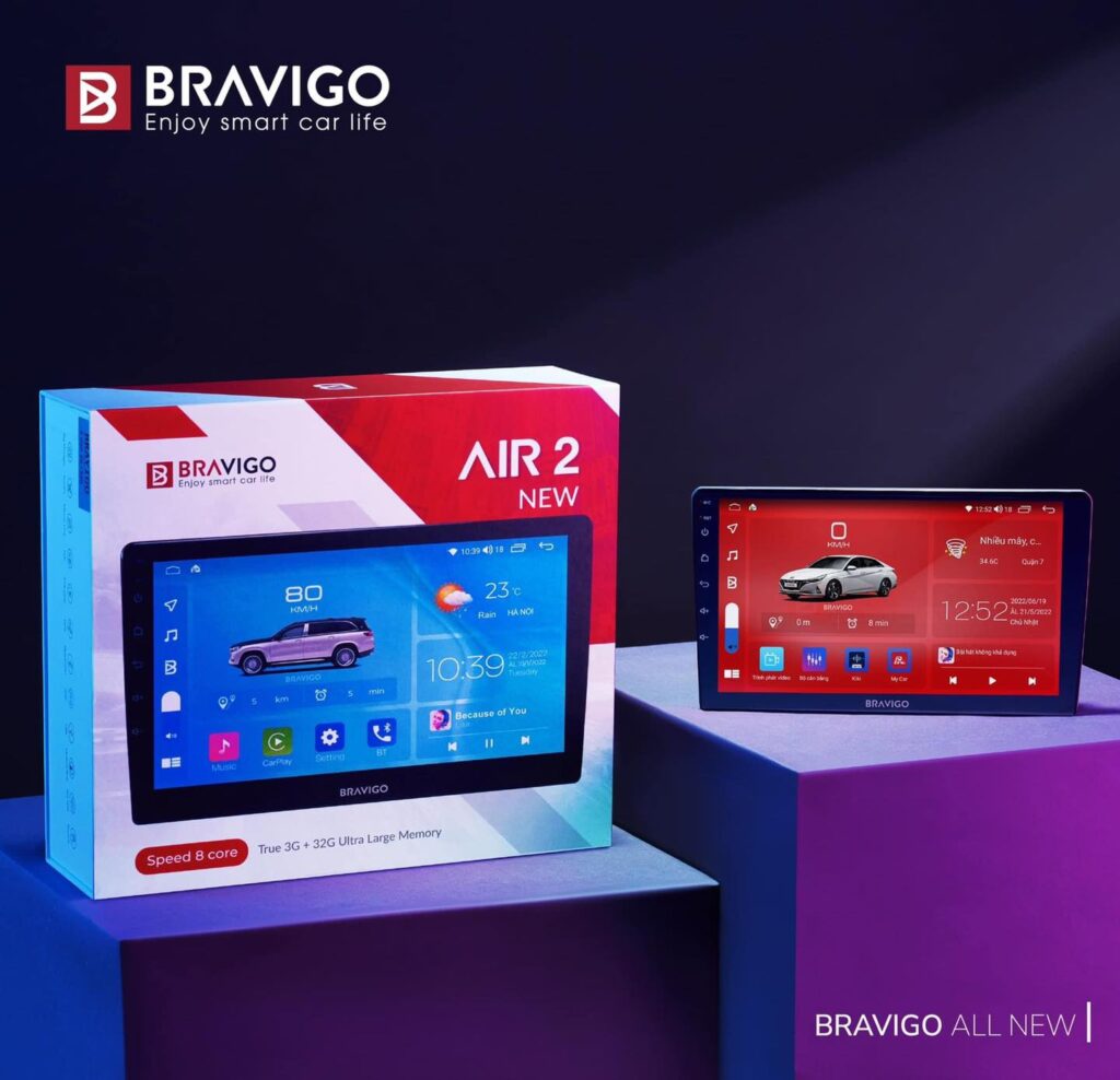 màn hình Android ô tô cho xe KIA Morning