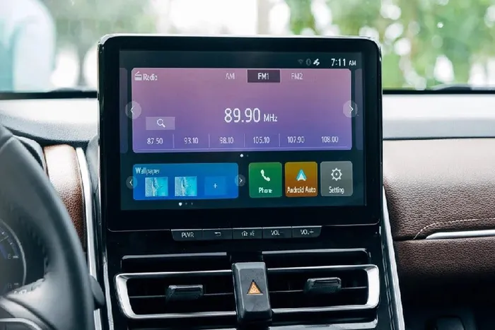 màn hình hiển thị đa thông tin kích thước 7 inch