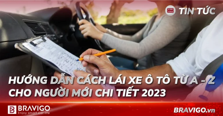 cách lái xe ô tô cho người mới
