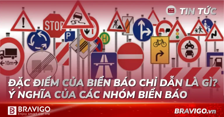 đặc điểm của các loại biển báo chỉ dẫn
