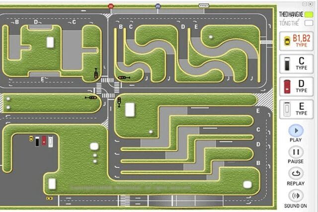 Câu hỏi thi lý thuyết B2 sa hình