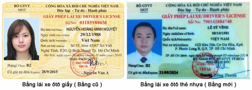 Bằng lái xe hạng B2