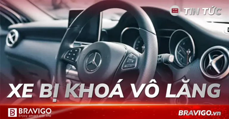 Xe bị khóa vô lăng phải làm sao