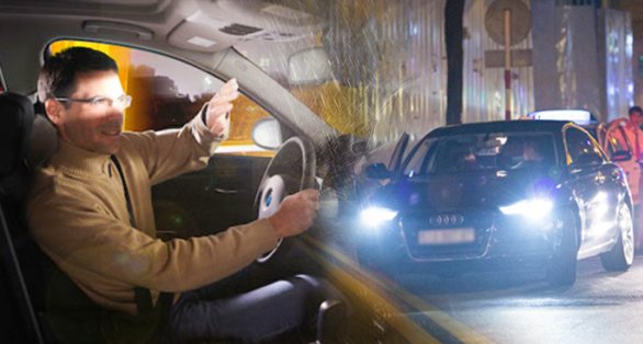 Không bật đèn pha