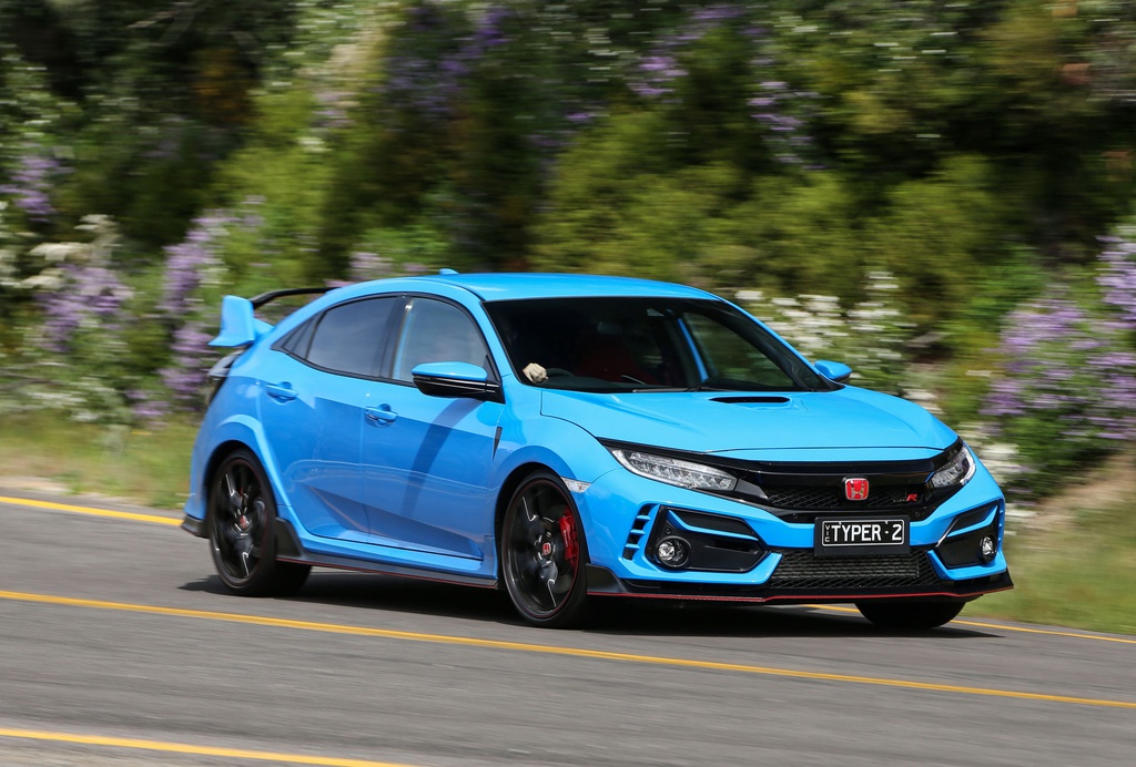 Honda Civic Type R màu xanh 2023