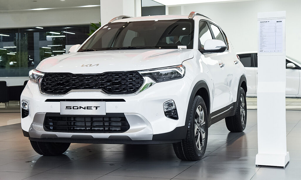 KIA Sonet là mẫu xe giá rẻ thuộc phân khúc SUV hạng A