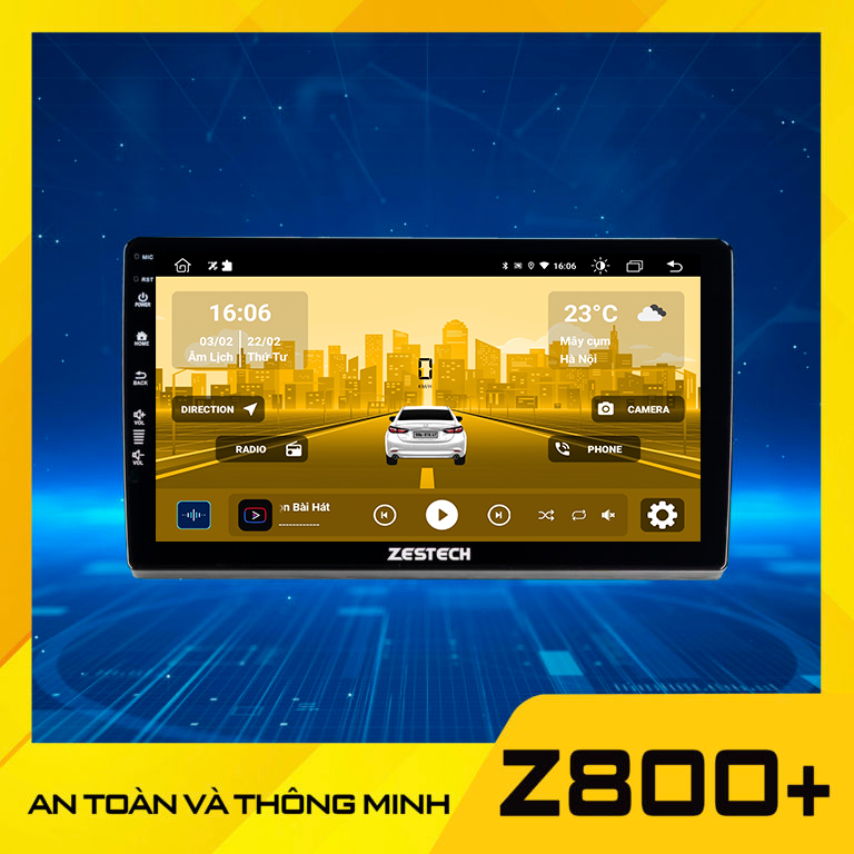 Màn hình ô tô thương hiệu Zestech