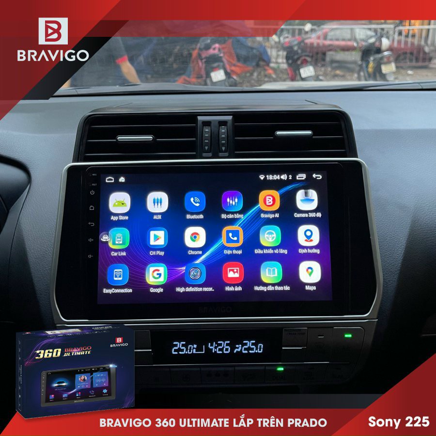 Màn hình ô tô thông minh Bravigo