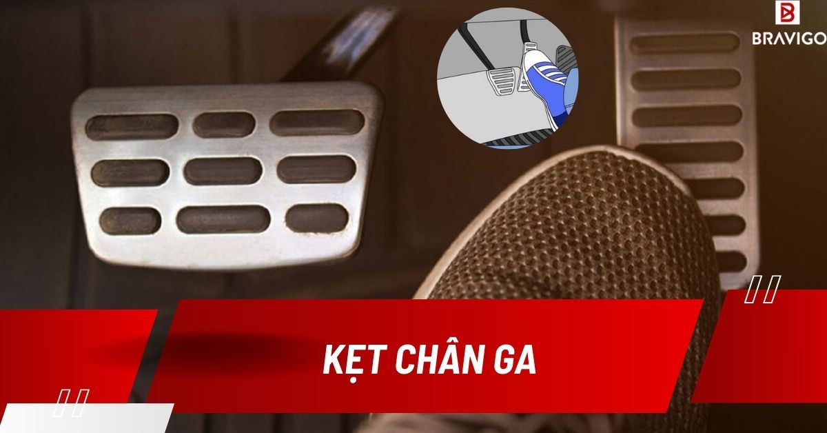 Sử dụng giày cao gót có thể gây kẹt chân ga