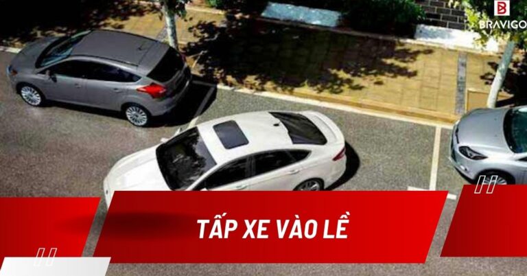 hướng dẫn tấp xe vào lề