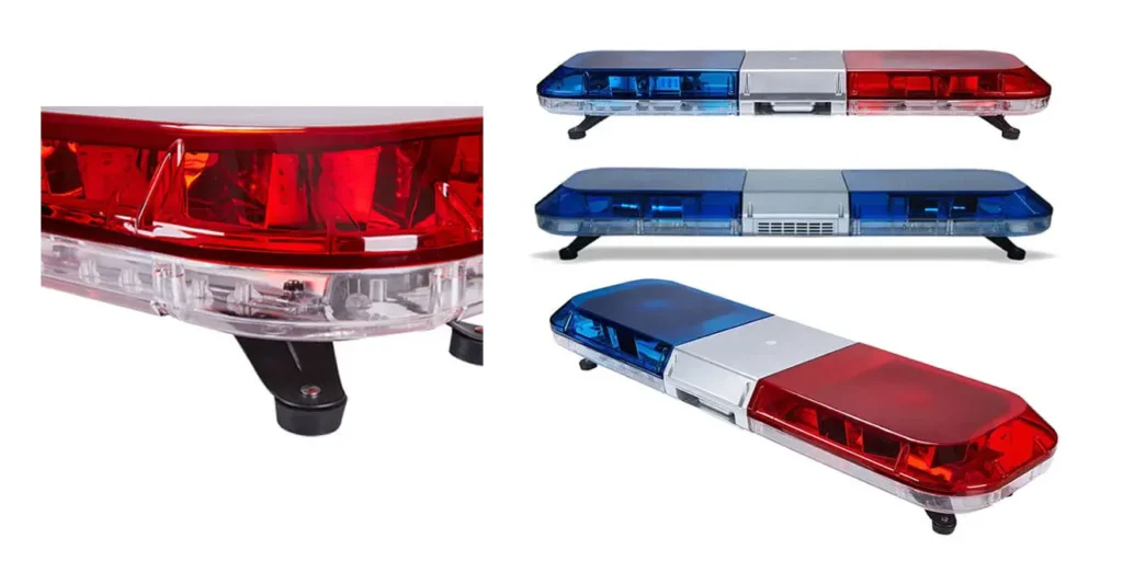 Đèn chớp xanh đỏ trên nóc xe ưu tiên