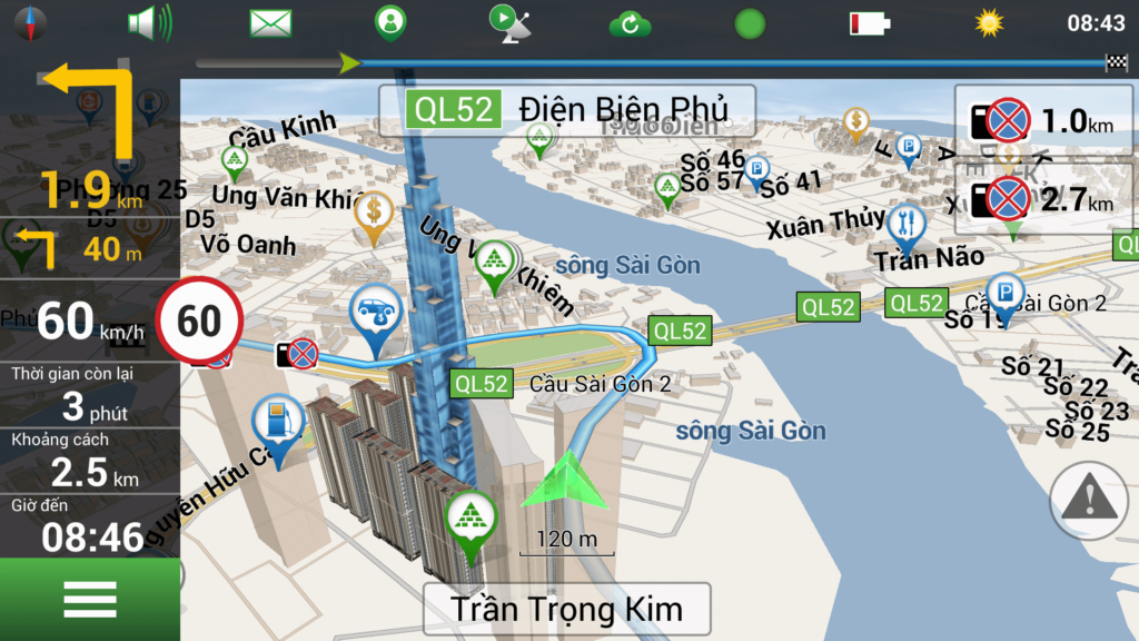 Ứng dụng chỉ đường bằng giọng nói