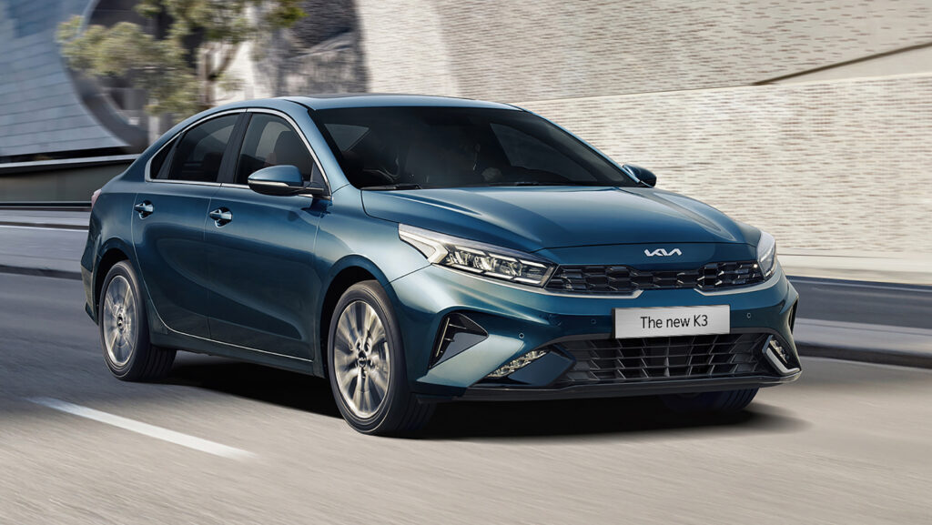 mẫu xe ô tô hạng c KIA K3