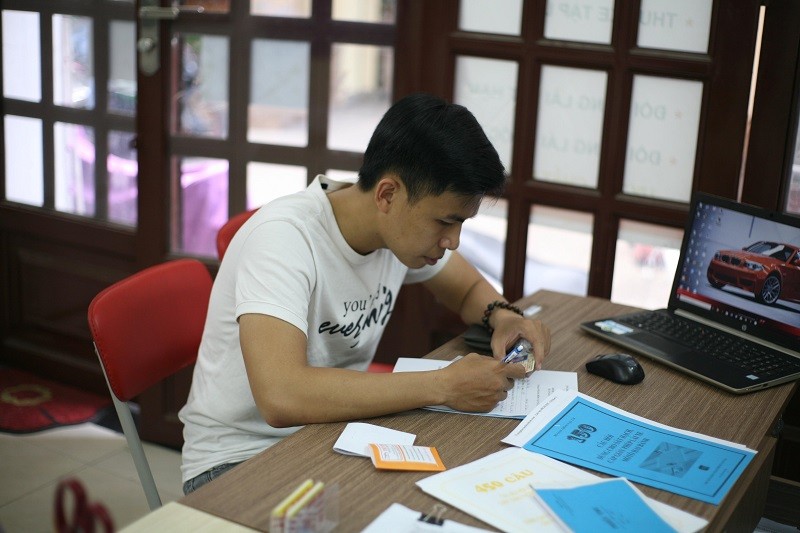 Đăng ký học lái xe máy