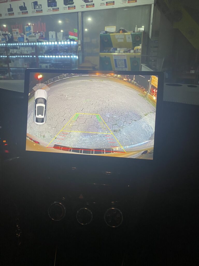 Hình ảnh thực tế khi lắp màn android BRAVIGO trên xe Vios