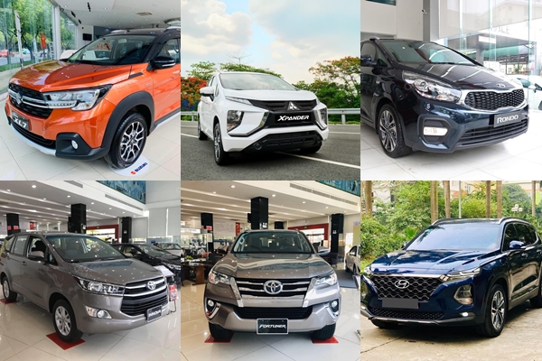 Mẫu xe ô tô chạy dịch vụ