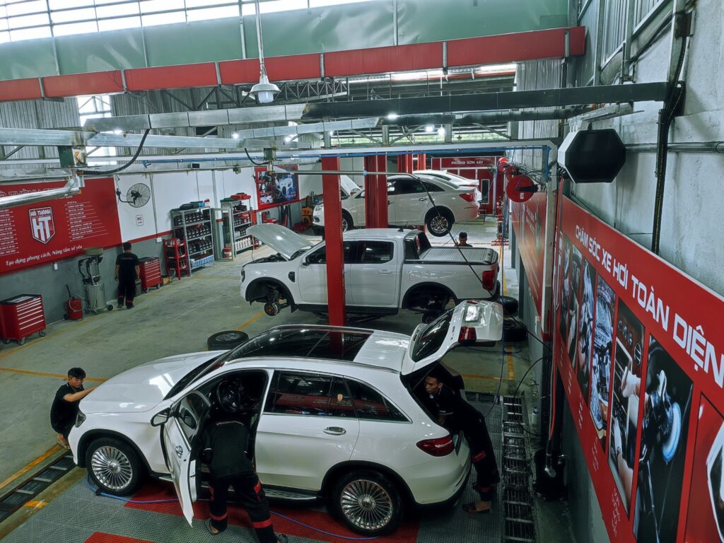 Hà Thành Car Spa - dịch vụ sửa chữa, rửa xe chuyên nghiệp