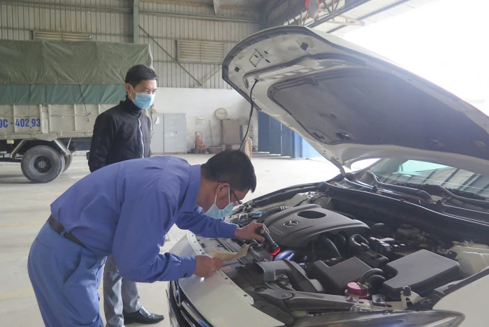 Xe ô tô lần đầu đăng kiểm sẽ được miễn