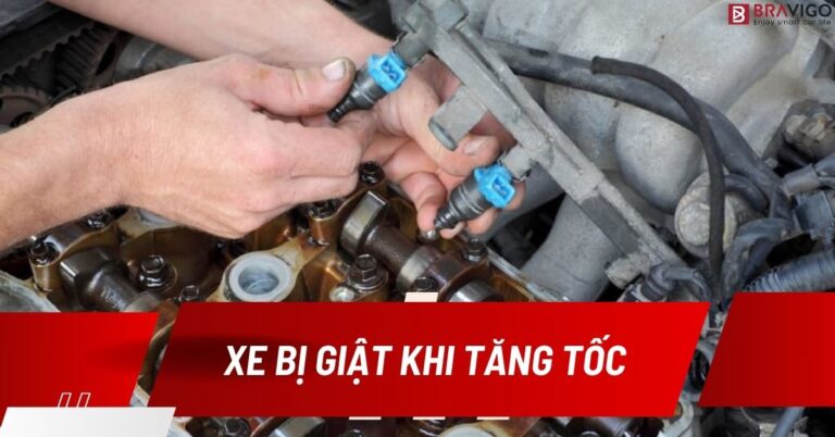 xe bị giật khi tăng tốc
