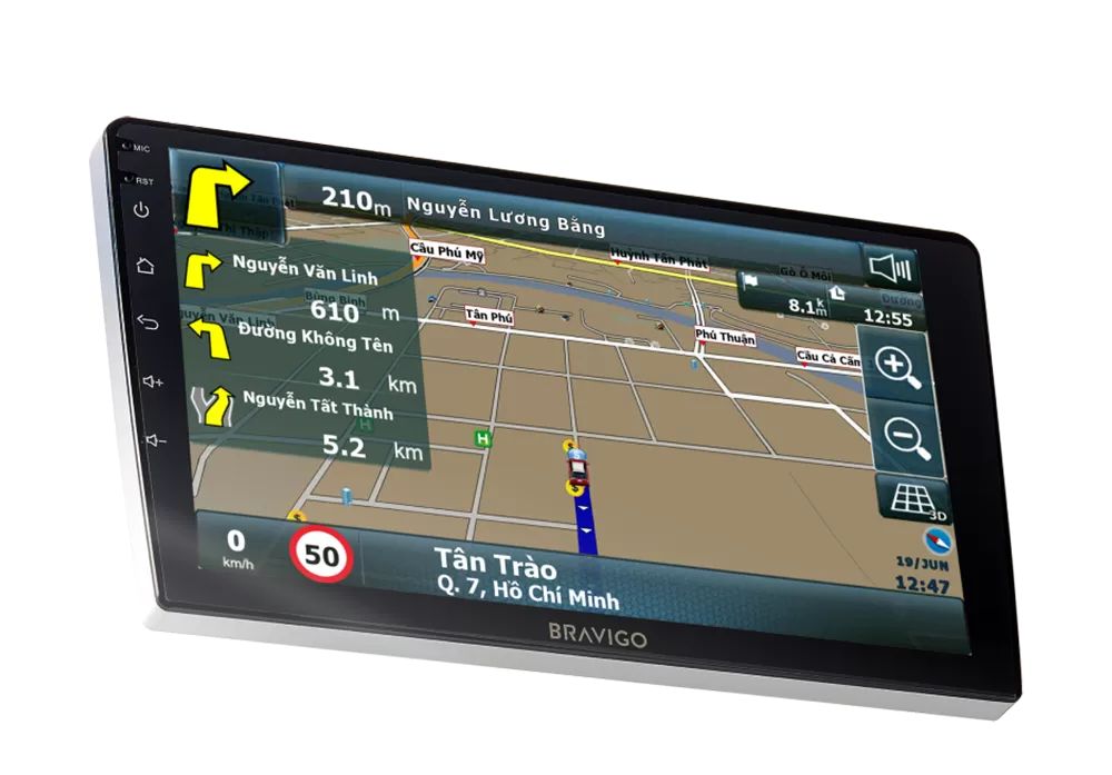 Tích hợp bản đồ dẫn đường