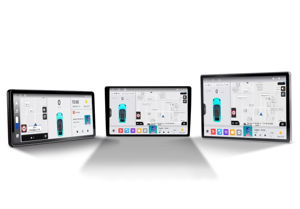 màn hình bravigo cho xe Vinfast Fadil