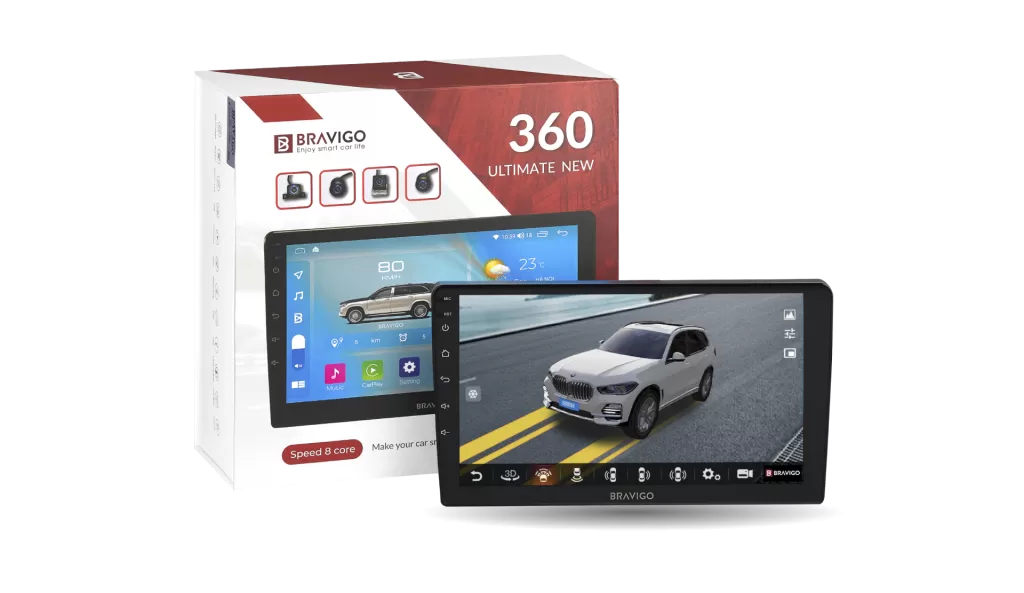 lắp màn hình android Hyundai i10 tại Bravigo