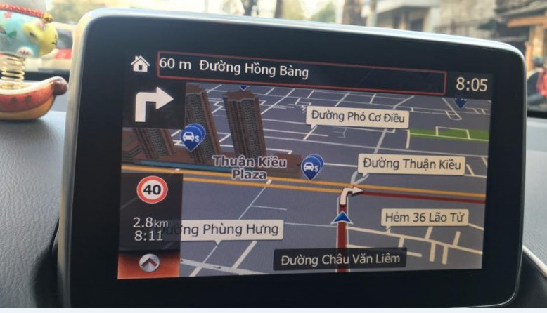 bản đồ cho Mazda 3