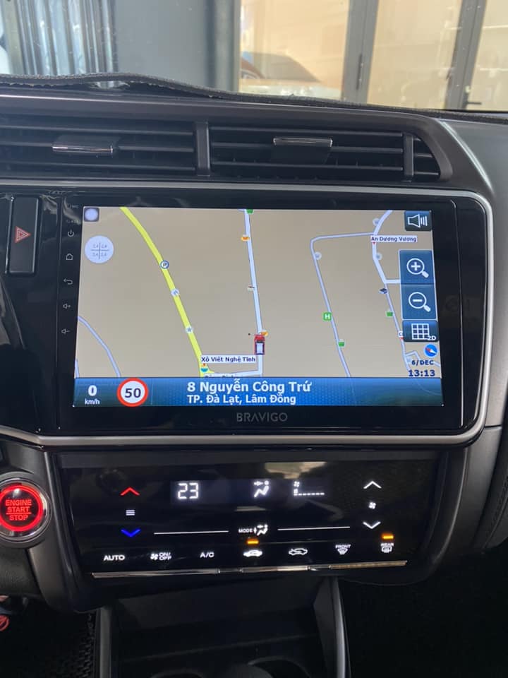 dẫn đường trên màn city