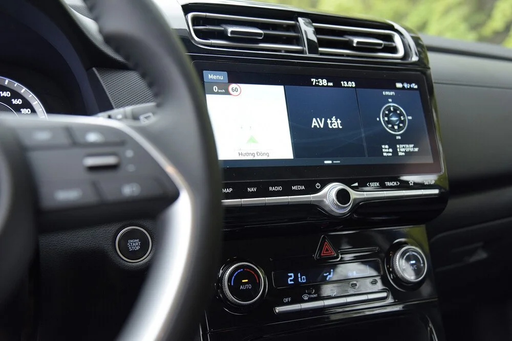 màn hình “zin” theo xe Hyundai Creta