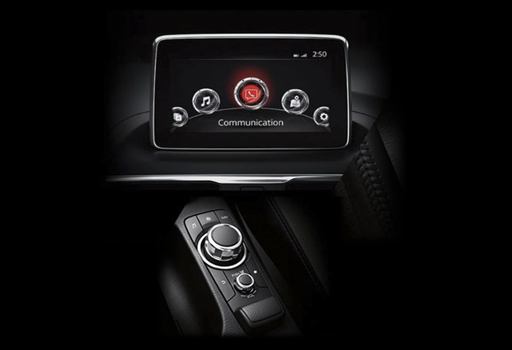 hệ thống mazda connect trên xe