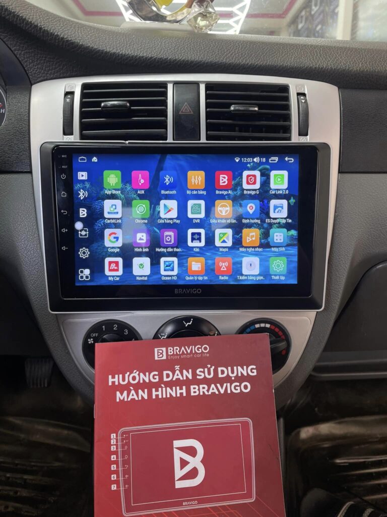 màn hình android bravigo