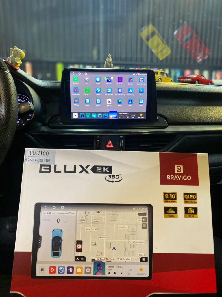 Lưu ý khi lắp màn hình android ô tô