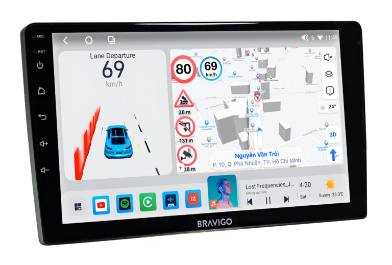 khám phá màn hình bx7