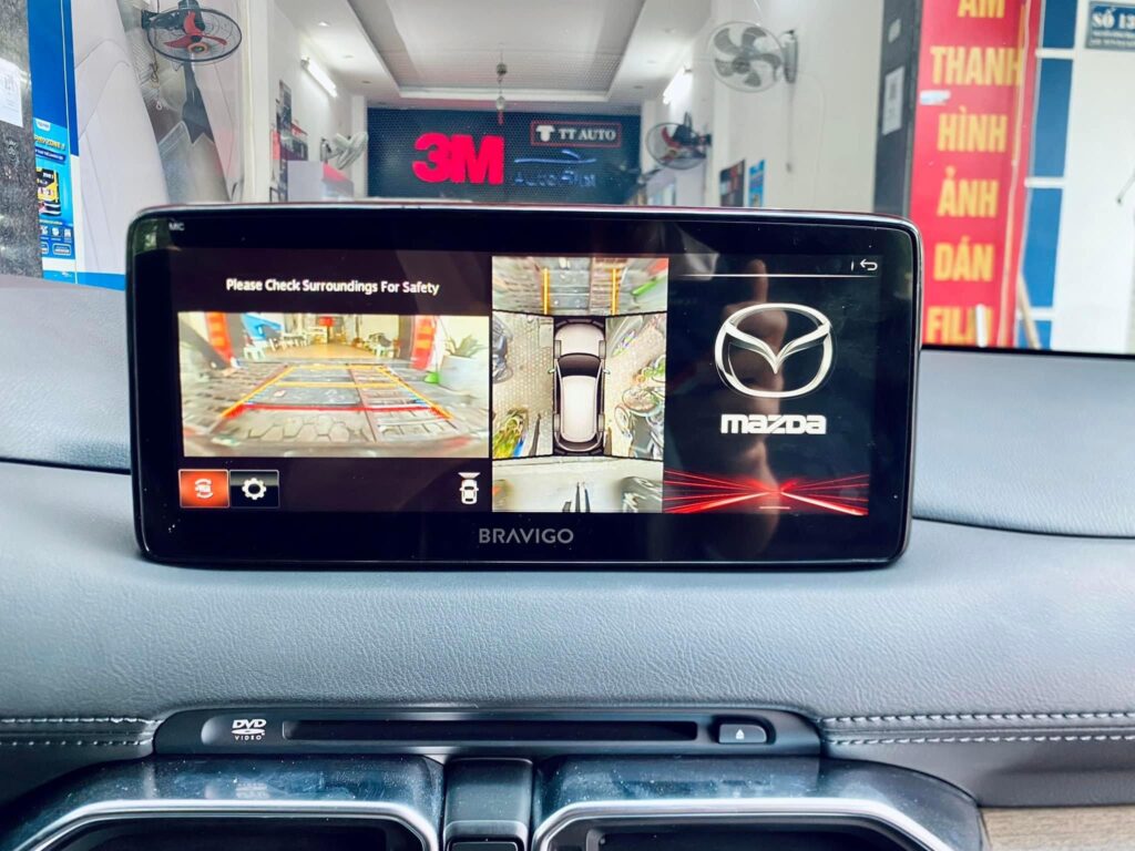 màn android mazda trên xe